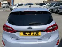 Used Ford Fiesta Titanium 125 HP (91 kW) 2021 Blue Hatchback