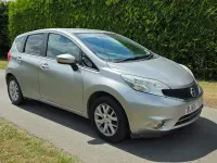 Used Nissan Note Acenta 90 HP (66 kW) 2015 Silver Hatchback