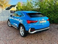 Used Audi Q3 Sportback S-Line 150 HP (110 kW) 2019 Blue SUV