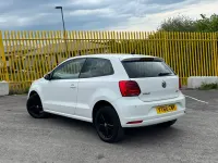 Used VW Polo Match 75 HP (55 kW) 2016 White Hatchback