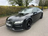 Used Audi A7 S-Line 2014 Black Hatchback