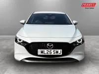 Used Mazda 3 Exclusive-Line 138 HP (101 kW) 2025 White Hatchback