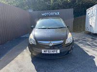 Used Vauxhall Corsa 2011 Black Hatchback