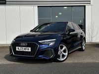 Used Audi A3 e-tron S-Line 2021 Blue Hatchback