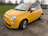 Used Fiat 500 S 2013 Yellow Hatchback