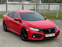 Used Honda Civic SR 2017 Red Hatchback