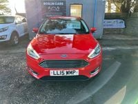 Used Ford Focus Titanium X 150 HP (110 kW) 2015 Red Hatchback