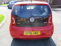 Used VW up! high up! 2016 Red Hatchback