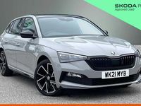 Used Skoda Scala Monte Carlo 110 HP (80 kW) 2021 Grey Hatchback