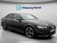 Used Audi A4 Black Edition 150 HP (110 kW) 2017 Black Sedan