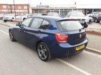 Used BMW 118 Sport Line 2013 Blue Hatchback