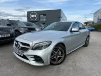 Used Mercedes C220 AMG line 194 HP (142 kW) 2020 Silver Sedan