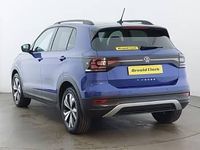 Used VW T-Cross Black Edition 110 HP (80 kW) 2022 Blue SUV
