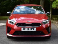 Used Kia Ceed GT-Line 158 HP (116 kW) 2021 Red Hatchback