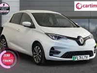 Usado Renault Zoe GT-Line 100 kW (136 CV) 2021 Blanco Utilitario