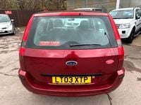 Used Ford Fusion 2003 Red Hatchback