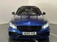 Used Mercedes C63 AMG Premium 476 HP (350 kW) 2015 Blue Sedan
