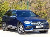 Used Mercedes GLC220 AMG line 194 HP (142 kW) 2021 Blue SUV