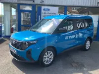 Used Ford Tourneo Courier Titanium 125 HP (91 kW) 2025 Digital aqua blue MPV