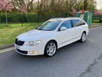 Used Skoda Superb Elegance 170 HP (125 kW) 2011 White Estate