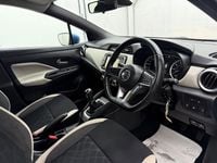 Used Nissan Micra Acenta 90 HP (66 kW) 2017 Blue Hatchback