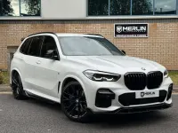 Begagnad BMW X5 M Sport 2020 Vit SUV