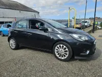 Used Vauxhall Corsa S 90 HP (66 kW) 2015 Black Hatchback