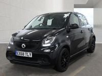 Used Smart ForFour Premium 71 HP (52 kW) 2018 Black Hatchback