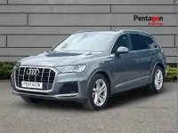 Usado Audi Q7 S-Line 228 CV (167 kW) 2020 Gris SUV