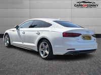 Used Audi A5 Sportback S-Line 190 HP (139 kW) 2017 White Hatchback
