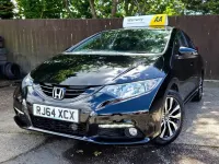 Used Honda Civic SR 120 HP (88 kW) 2015 Black Hatchback