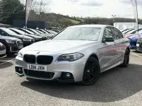 Used BMW ActiveHybrid 5 M Sport 335 HP (246 kW) 2014 Silver Sedan
