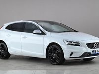 Begagnad Volvo V40 R-Design Pro 152 HK (111 kW) 2018 Vit Halvkombi