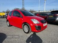 Used Citroën C2 60 HP (44 kW) 2009 Red Hatchback