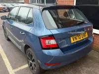Używany Skoda Fabia Colour Edition 95 KM (69 kW) 2020 Niebieski Hatchback