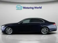 Used Mercedes E300 AMG line 320 HP (235 kW) 2021 Blue Sedan