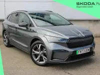 Used Skoda Enyaq iV SportlinePlus 150 kW (204 HP) 2023 Graphite grey metallic SUV