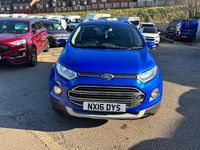 Used Ford Ecosport Titanium 125 HP (91 kW) 2015 Blue SUV