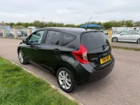 Used Nissan Note Acenta Premium 98 HP (72 kW) 2016 Black Hatchback