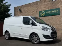 Used Ford Transit Custom Sport 155 HP (114 kW) 2014 White Van