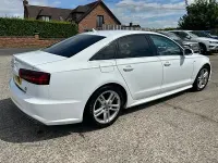 Used Audi A6 S-Line 2016 White Sedan