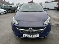 Used Vauxhall Corsa 73 HP (53 kW) 2017 Blue Hatchback