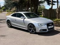 Used Audi A5 Black Edition 177 HP (130 kW) 2014 Silver Coupe