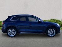 Used Audi Q5 S-Line 204 HP (150 kW) 2021 Blue SUV