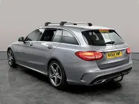Used Mercedes C250 AMG line 2014 Silver Estate