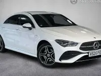 Used Mercedes CLA250e AMG line 218 HP (160 kW) 2025 White Coupe