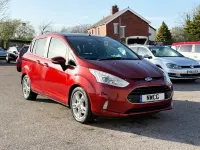 Used Ford B-MAX Titanium X 95 HP (69 kW) 2015 Red MPV