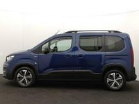 Used Peugeot Rifter GT-line 129 HP (94 kW) 2020 Blue MPV