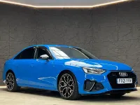 Used Audi A4 Black Edition 2021 Blue Sedan