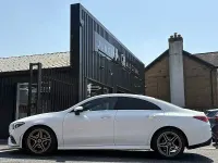 Used Mercedes CLA180 AMG Line Premium Plus 136 HP (100 kW) 2021 White Coupe
